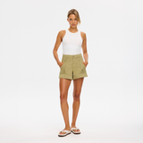 Celene Denim Short - Olive