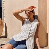 Como Linen Vest