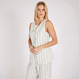 Como Linen Vest