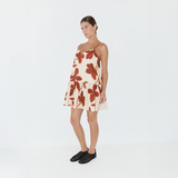 Cotton Mini Dress - Ruby Floral