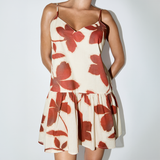 Cotton Mini Dress - Ruby Floral