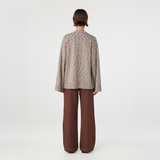 Emmet Cardigan - Chocolate / Cream