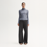 Enid Top - Dusty Blue
