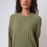 Evergreen Knit Crew