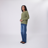 Evergreen Knit Crew