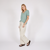 Fresco Linen Pant - Natural
