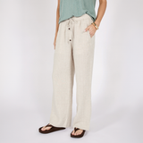 Fresco Linen Pant - Natural