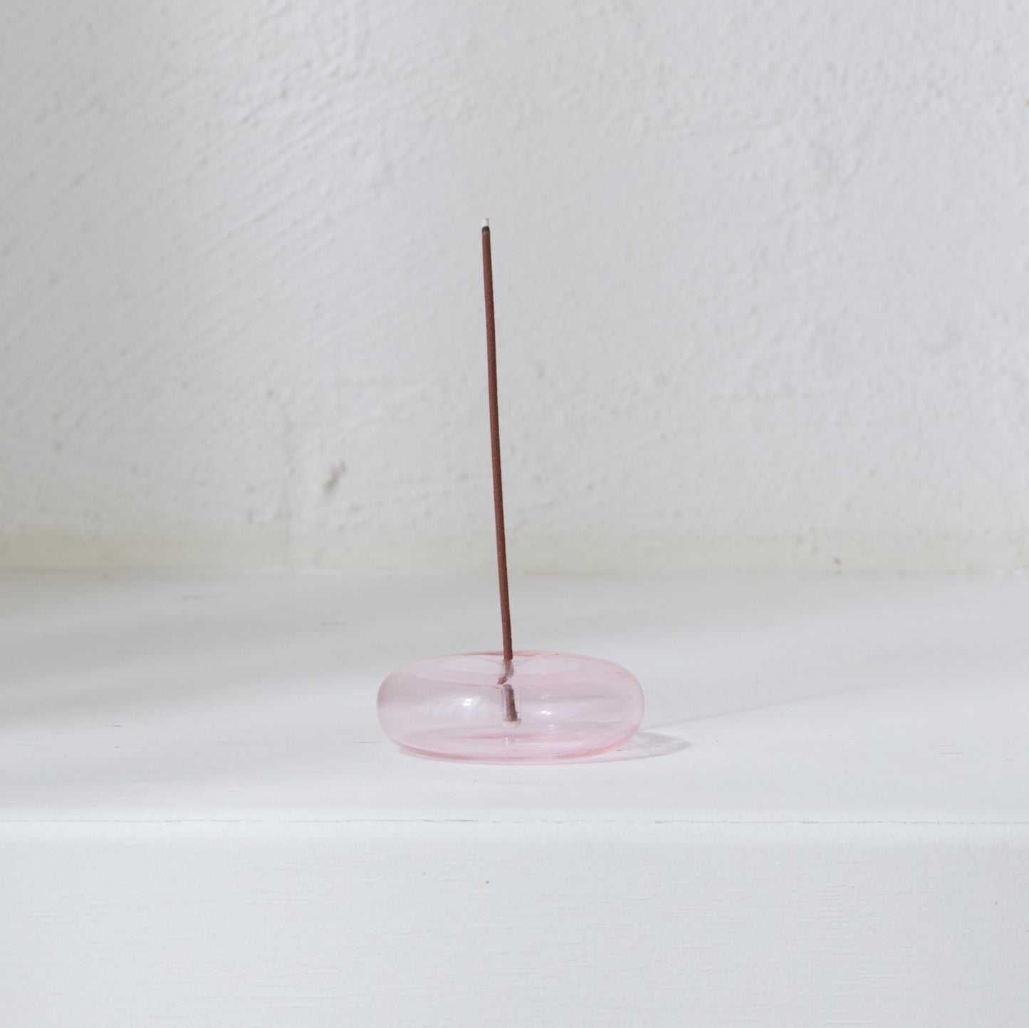 Glass Incense Holder - Pink