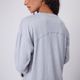 Half Time Longsleeve - Grey Marle