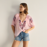 Indra Embroidered Blouse