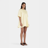 Jemima Taffeta Dress - Butter