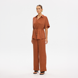 Juna Shirt - Burnt Orange