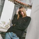Kirby Henley Tee - Black