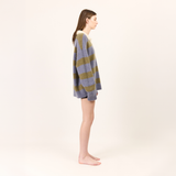 Stripe Knit Polo