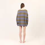 Stripe Knit Polo