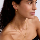 Everyday Delicate T-bar Necklace - Gold