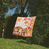 Square Pareo - Le Lapin