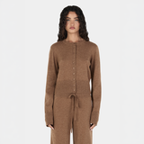 Lucielle Cashmere Cardigan - Toffee