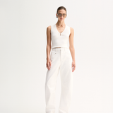 Lindsay Knit Top - White