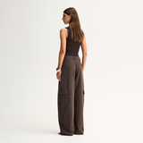 Lindsay Knit Top - Chocolate