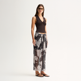 Lindsay Knit Top - Chocolate