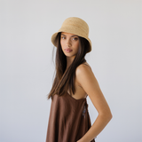 Little Brim Raffia Hat