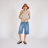 Lume Knit Vest - Natural