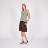 Lume Knit Vest - Sage