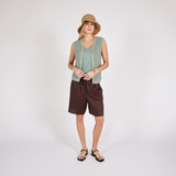 Lume Knit Vest - Sage