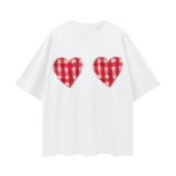 Gingham Hearts Tee