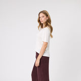 Encore Knit Tee - Ivory