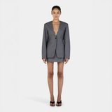 Maxine Collarless Blazer