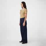 Mia Mid Rise Wide Jean - Nights