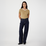 Mia Mid Rise Wide Jean - Nights