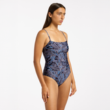 Minimal Tank One Piece - Oasis Paisley
