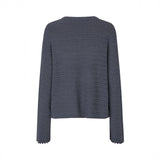 Mie Crocheted Long SleeveTop