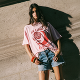 Moon Rose Boyfriend Tee