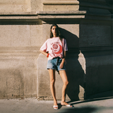 Moon Rose Boyfriend Tee