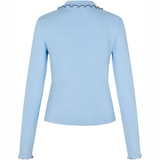Moonbeam Long Sleeve Top - Pale Blue