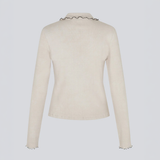 Moonbeam Long Sleeve Top - Cream