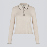 Moonbeam Long Sleeve Top - Cream