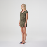 Nora Top - Smokey Olive