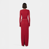 Olive Top - Tango Red