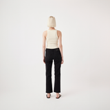 Elise Mid Straight Jean - Black