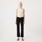 Elise Mid Straight Jean - Black