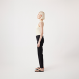 Elise Mid Straight Jean - Black