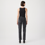 Zoe High Straight Jean - Ink