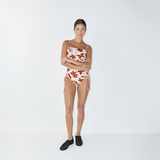 Gathered One Piece - Ruby Floral