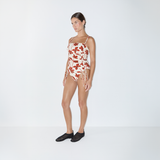 Gathered One Piece - Ruby Floral