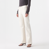 Effie Mid Flare Jean - Soft White